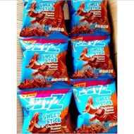 SAM Jetz Sweet Chocolate Stick Snack Renceng Contains 10 Chocolate Sticks