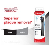 Colgate ProClinical B150 Charcoal Battery Powered Toothbrush Head Refill (Valuepack 2s)