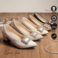 QUINCE Joan Elegant Women's Casual Shoes 5 Cm Contemporary Graduation Heels
