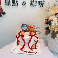 麵包超人與細菌人 公仔蛋糕 客製化 生日  慶生 主題蛋糕