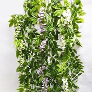 Wisteria Flower Strips Bean Flower Vines Real Scenery Decoration Artificial Flowers Landscaping Flow