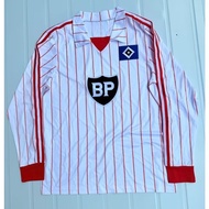 Long Sleeve 82-83 HB Home White Retro Soccer Jersey S-XXL Short Sleeve Sports Jersey