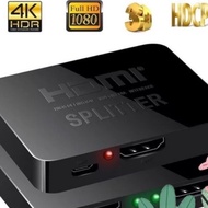 4k HDMI 1 to 2 splitter