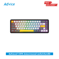 KEYBOARD AJAZZ AK680MAX HE HiFi RGB (Starry Night)(BLACK-GREY-YELLOW) - A0166481