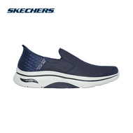 Skechers สเก็ตเชอร์ส รองเท้าผู้ชาย Men Slip-Ins Hands Free 2 Shoes - 216600-NVY Arch Fit Dual-Densit