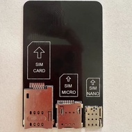 Mobile Unicom Telecom 5 in 1 Device SIM Card Card Tray Adapter Board Support Standard Card 3FF Micro