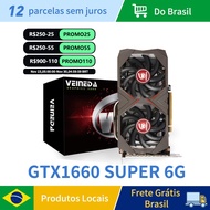 VEINEDA Graphics Cards gtx 1660 super 6GB 192Bit GDDR6 7000mhz GPU PC  Video Card for nVIDIA  Geforc