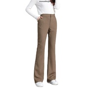 KGT Bamboo Slack Bootcut Berbutang P2 Ladies Slack Bamboo Berbutang Zip230GSM  Size L-8XL 9888 Bootc