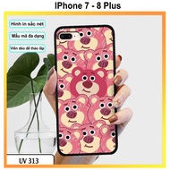 Phone Case - Strawberry Bear printed case for Iphone 7plus/8plus