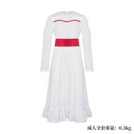 Đồ Cosplay Annabelle Halloween Annabelle Cosplay Dress Wig Set for Children And Adults Spooky Doll C