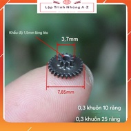 [Embedded Programming A-Z][79] Combo of 10 1.5mm Hole 2-Stage Metal Gears