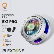 Plextone EX1 Pro Fan Cooler Semiconductor Funcooler Magnetic Radiator with RGB HP Cooler