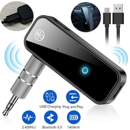 Bluetooth-compatible Wireless Receiver Transmitter Adapter 3.5mm Jack For Car Music Audio Aux A2dp Headphone Reciever Handsfree