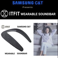 原裝 三星 ITFIT by Samsung C&amp;T Wearable Soundbar 穿戴式掛頸藍牙喇叭 ITFITSP07 可作藍牙耳機通話