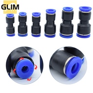 【GLIM】Reducer Straight Push-In Fittings Pneumatic Line Tube Hose Connector 4mm to 16mm