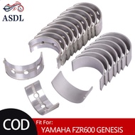 ASDL For YAMAHA FZR600 R FZS600 FAZER FZR600 GENESIS Motorcycle Crankshaft Main Bearing & Con Rod Co