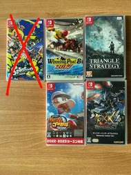 Switch game 二手 少玩