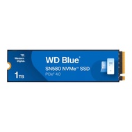 เวสเทิร์น ดิจิตอล การ์ดเอสเอสดี SSD 1TB Blue SN580 M.2 PCle/NVme R4150MB/s W4150MB/s - 5Year (WDS100