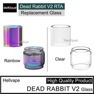 DEAD RABBIT V2 RTA Replacement Glass | tabung kaca tube tank