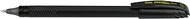 Pentel EnerGel FLASH! Liquid Gel Stick Pen, (0.7mm) Medium Line, Metal Tip, Black Ink, 12 pack (BL417-A)
