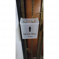 Flyer / Leaflet box w Vinyl decal