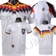 Retro Jersey Germany Mateus Green 98 Klinsmann 94 World Cup 90 Classic 96 Soccer Jersey Thai Version
