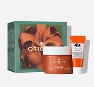 ORIGINS Glow Ginzing Mini Duo To Boost Skin Gift Set (Gel Cream 30ml + Eye Cream 5ml) ออริจินส์ เซ็ท