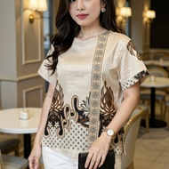 KATUN [AS] SHORT-sleeved BATIK COTTON TOP-87737-8930-16261-53072-24622-42663-38260-21067-75334-3435-