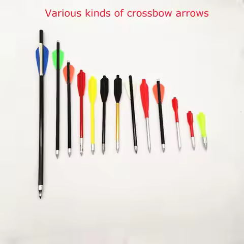 A Wide Range of 6mm/8mm 168 Arrows Plastic Carbon Arrows Featherless Arrows Crossbow Arrows Bolts
