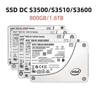 Intel 1.6TB 800GB S3500 S3510 S3610 SSD DC SATA3 6Gb/s 2.5 INCH 500MB/s MLC SATA Solid state drive S