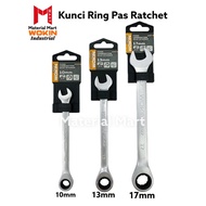 Wokin 10mm Flexible Ratchetkunci ring pas | 13mm Combination Wrench 17 | Material Mart