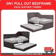 Furniture Specialist 3IN1 BED FRAME | 3 COLOUR(SINGLE/SUPER SINGLE AVAILABLE)