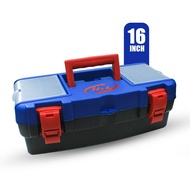 ISKU Hnl Tool box toolkit besar 12 16 inch toolbox besi tahan karat/bok kunci bengkel tempat kotak a