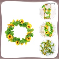 Fake Home Decor Flower Vines Artificial Wall Decorative 2 Pcs