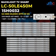 SHARP 50 Inch LC-50LE450M TV Backlight