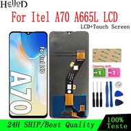 For Itel A70 LCD itel A665L Display Touch Screen Digitizer Panel Assembly Replacement For Itel A70 S