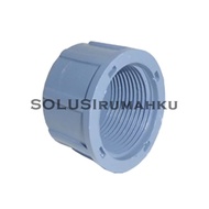 Dop Drat In PVC 1/2" Cap Pipe End Cap 1/2 Inch In