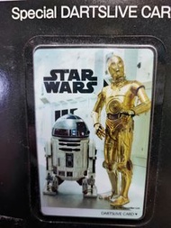 Dartslive card 飛鏢卡 star wars 星球大戰 絕版卡 全新 有theme