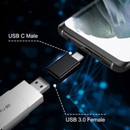 Type C to USB Adapter 3Pcs C Male to USB3.0 Female OTG Converter for Apple MacBook Mac Samsung