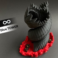 Tháp Đổ Xì Ngầu Board Game - WORM DICE TOWER 2.0
