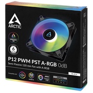 ARCTIC P12 PWM PST / P14 PWM PST A-RGB Semi-passive Case Fan with digital A-RGB / 120mm / 140mm