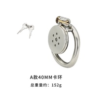 [Dilemma] Foreign Trade Male Metal Stainless Steel Flat Chastity Lock cb6000s Lock CB @ ##[ Dilemma]