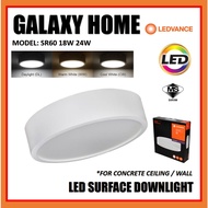 [SIRIM] OSRAM LEDVANCE SURFACE DOWNLIGHT LED ECO G2 18W/24W 6" 8"
