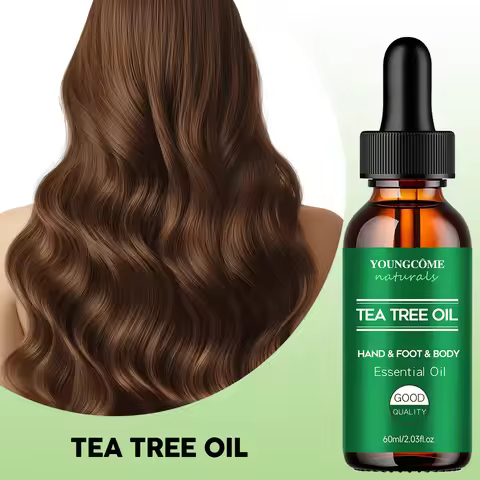 Tea tree essential oil for skin care, massage, shower, diffuser relaxing essential oil for face, bod