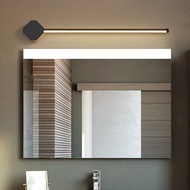 Kids Fashionled mirror light postmodern minimalist Nordic bathroom toilet wall light toilet mirror cabinet makeup minima