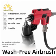 BOLONI12 Wash-Free Airbrush, For DSPIAE PT-AB Durable 50ml Mixing Jar, Model Painting with Marker Ra