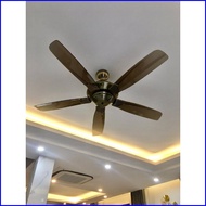 5-blade Ceiling Fan, Modern Living Room Decorative Ceiling Fan - HN