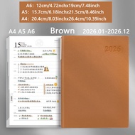 2026 lịch trình cuốn sách A5 năm lịch yangbapi A4 kế hoạch cuốn sách một trang mỗi ngày máy tính xác