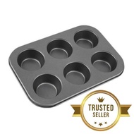 Cupcakes Mold Non Stick Baking Tray Cake (6 in 1)/the Cup Cake Mold Is Not Attached To The Cake Baki