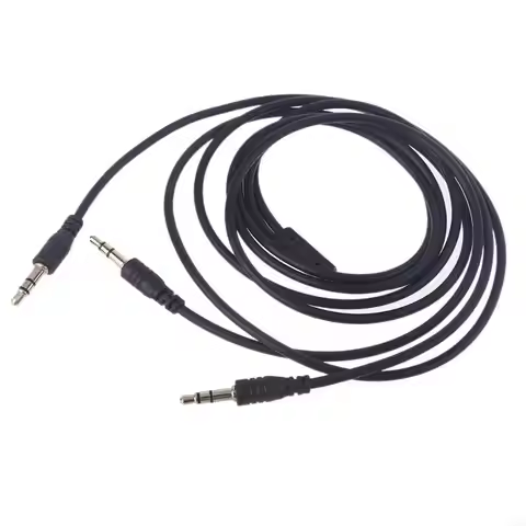 R53C Splitter Y Cable for Computer Male to 2 Dual 3.5mm Male Y Splitter Cable Smartphone Headset to 